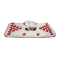 Big PVC Inflatable Beer Pong Raft Floating Pool Party Pong Game Table Lounge Toy V63-837011