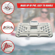 Big PVC Inflatable Beer Pong Raft Floating Pool Party Pong Game Table Lounge Toy V63-837011