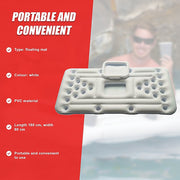 Big PVC Inflatable Beer Pong Raft Floating Pool Party Pong Game Table Lounge Toy V63-837011