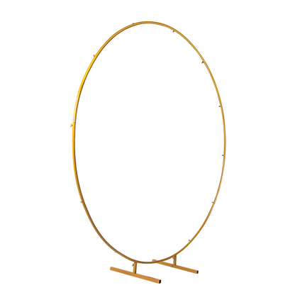 2M Wedding Hoop Round Circle Arch Backdrop Flower Display Stand Frame Background V63-837031