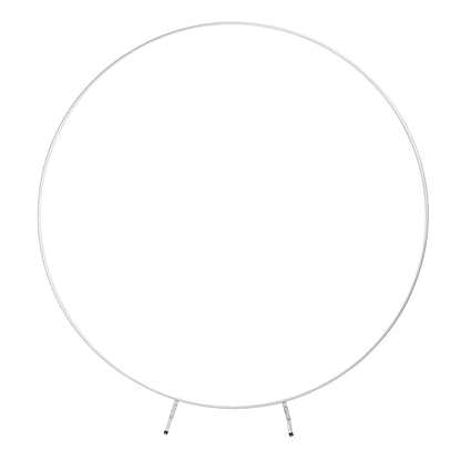 2M Wedding Hoop Round Circle Arch Backdrop Flower Display Stand Frame Background V63-837041
