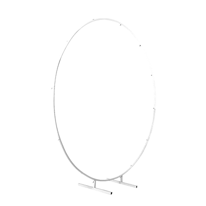 2M Wedding Hoop Round Circle Arch Backdrop Flower Display Stand Frame Background V63-837041
