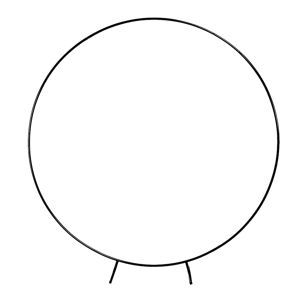 2M Wedding Hoop Round Circle Arch Backdrop Flower Display Stand Frame Background V63-837051