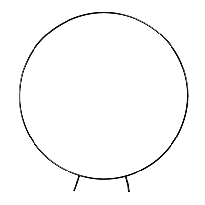 2M Wedding Hoop Round Circle Arch Backdrop Flower Display Stand Frame Background V63-837051
