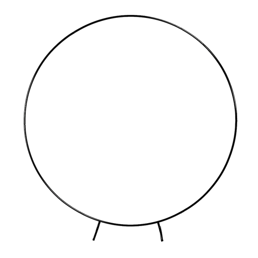 2M Wedding Hoop Round Circle Arch Backdrop Flower Display Stand Frame Background V63-837051