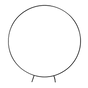 2M Wedding Hoop Round Circle Arch Backdrop Flower Display Stand Frame Background V63-837051