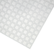 Tiles 3D Peel and Stick Wall Tile Stereoscopic Crystal White 10 Sheets V63-837061