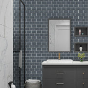 Tiles 3D Peel and Stick Wall Tile Dark Grey 10 Sheets V63-837071