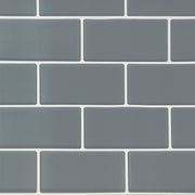 Tiles 3D Peel and Stick Wall Tile Dark Grey 10 Sheets V63-837071