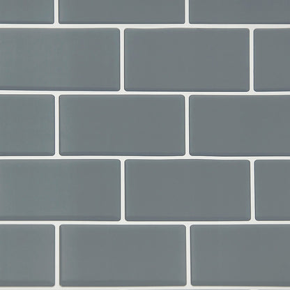 Tiles 3D Peel and Stick Wall Tile Dark Grey 10 Sheets V63-837071