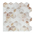 Tiles 3D Peel and Stick Wall Tile Shell Mosaic 10 Sheets V63-837121