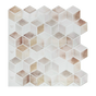 Tiles 3D Peel and Stick Wall Tile Shell Mosaic 10 Sheets V63-837121
