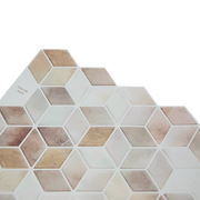 Tiles 3D Peel and Stick Wall Tile Shell Mosaic 10 Sheets V63-837121