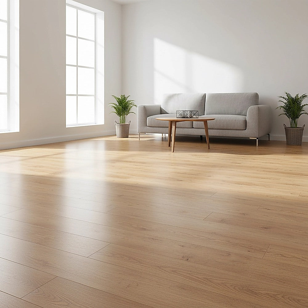 Vinyl Floor Tiles Self Adhesive Flooring Oak Look Wood Grain 16 Pack 2.3SQM