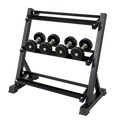 Dumbbell Rack Storage Stand Hex Weight Heavy Duty 3 Tier Wide Home Gym Fitness V63-837171