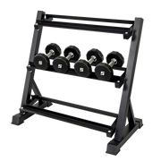 Dumbbell Rack Storage Stand Hex Weight Heavy Duty 3 Tier Wide Home Gym Fitness V63-837171