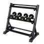 Dumbbell Rack Storage Stand Hex Weight Heavy Duty 3 Tier Wide Home Gym Fitness V63-837171