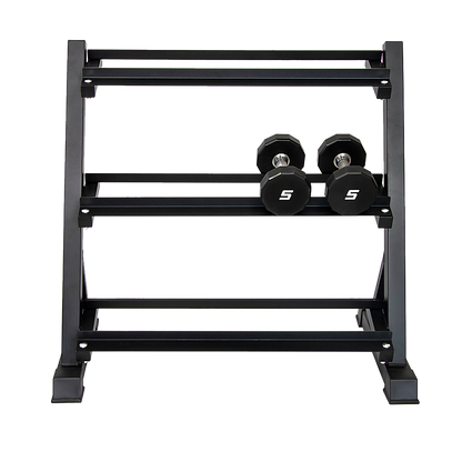 Dumbbell Rack Storage Stand Hex Weight Heavy Duty 3 Tier Wide Home Gym Fitness V63-837171