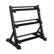 Dumbbell Rack Storage Stand Hex Weight Heavy Duty 3 Tier Wide Home Gym Fitness V63-837171