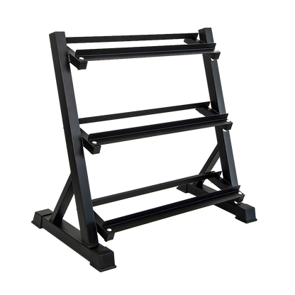 Dumbbell Rack Storage Stand Hex Weight Heavy Duty 3 Tier Wide Home Gym Fitness V63-837171