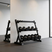 Dumbbell Rack Storage Stand Hex Weight Heavy Duty 3 Tier Wide Home Gym Fitness V63-837171