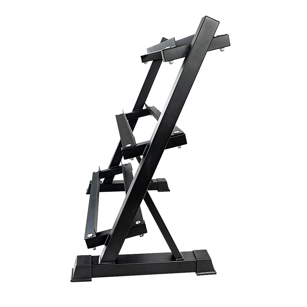 Dumbbell Rack Storage Stand Hex Weight Heavy Duty 3 Tier Wide Home Gym Fitness V63-837171
