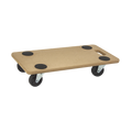 200kg Heavy Duty Hand Dolly Furniture Wooden Trolley Cart Moving Platform Mover V63-837191