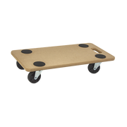 200kg Heavy Duty Hand Dolly Furniture Wooden Trolley Cart Moving Platform Mover V63-837191