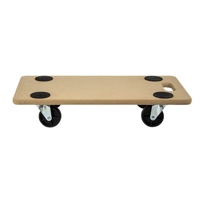200kg Heavy Duty Hand Dolly Furniture Wooden Trolley Cart Moving Platform Mover V63-837191