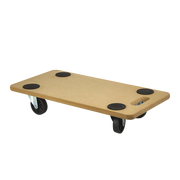 200kg Heavy Duty Hand Dolly Furniture Wooden Trolley Cart Moving Platform Mover V63-837191