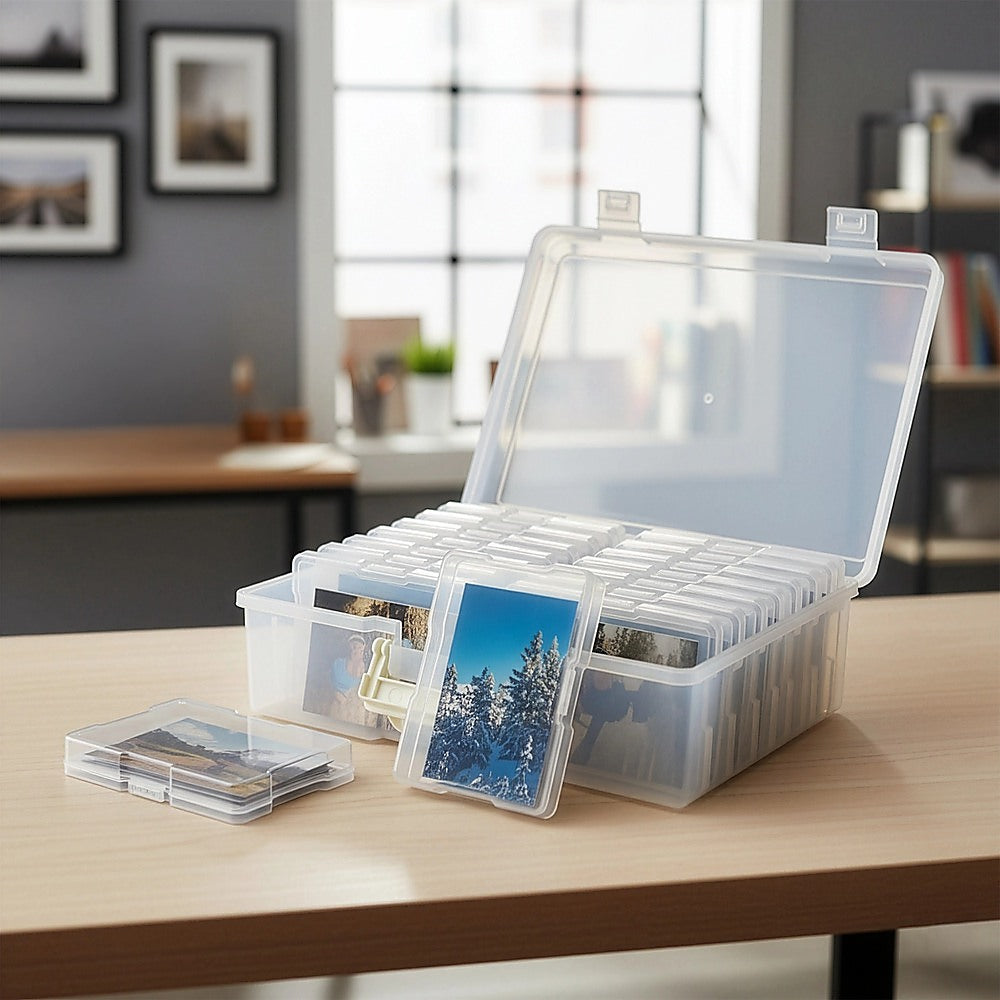 Jumbo Photo Storage Box 1600 4x6 Picture Album Organizer Container Craft Case V63-837201