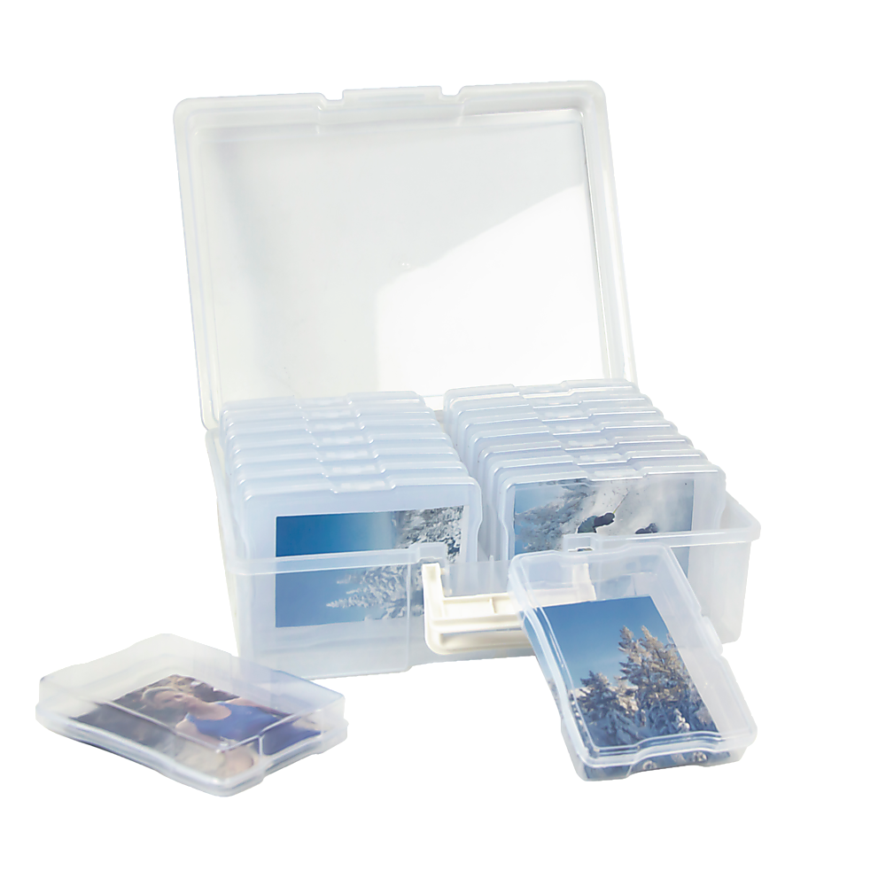 Jumbo Photo Storage Box 1600 4x6 Picture Album Organizer Container Craft Case V63-837201