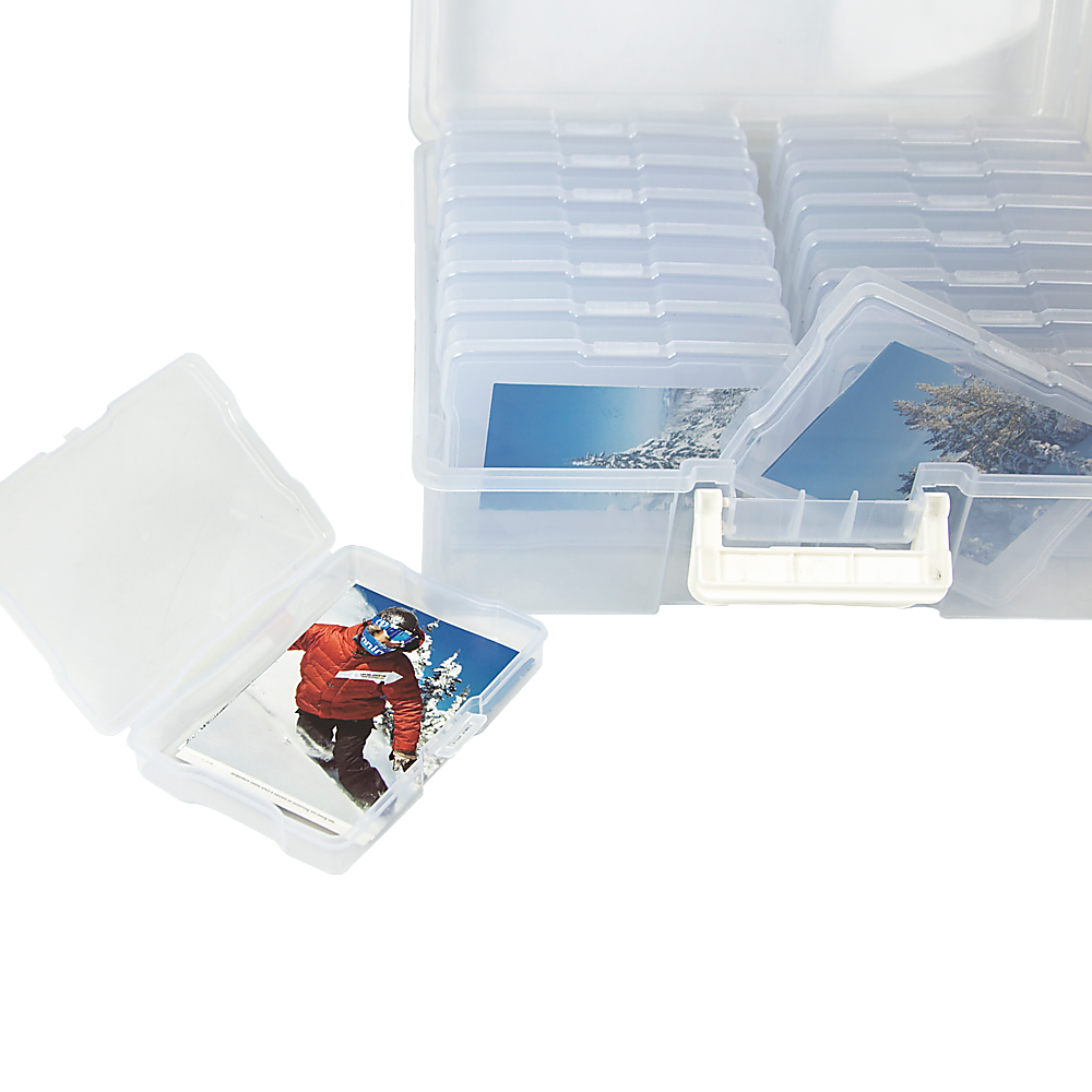 Jumbo Photo Storage Box 1600 4x6 Picture Album Organizer Container Craft Case V63-837201