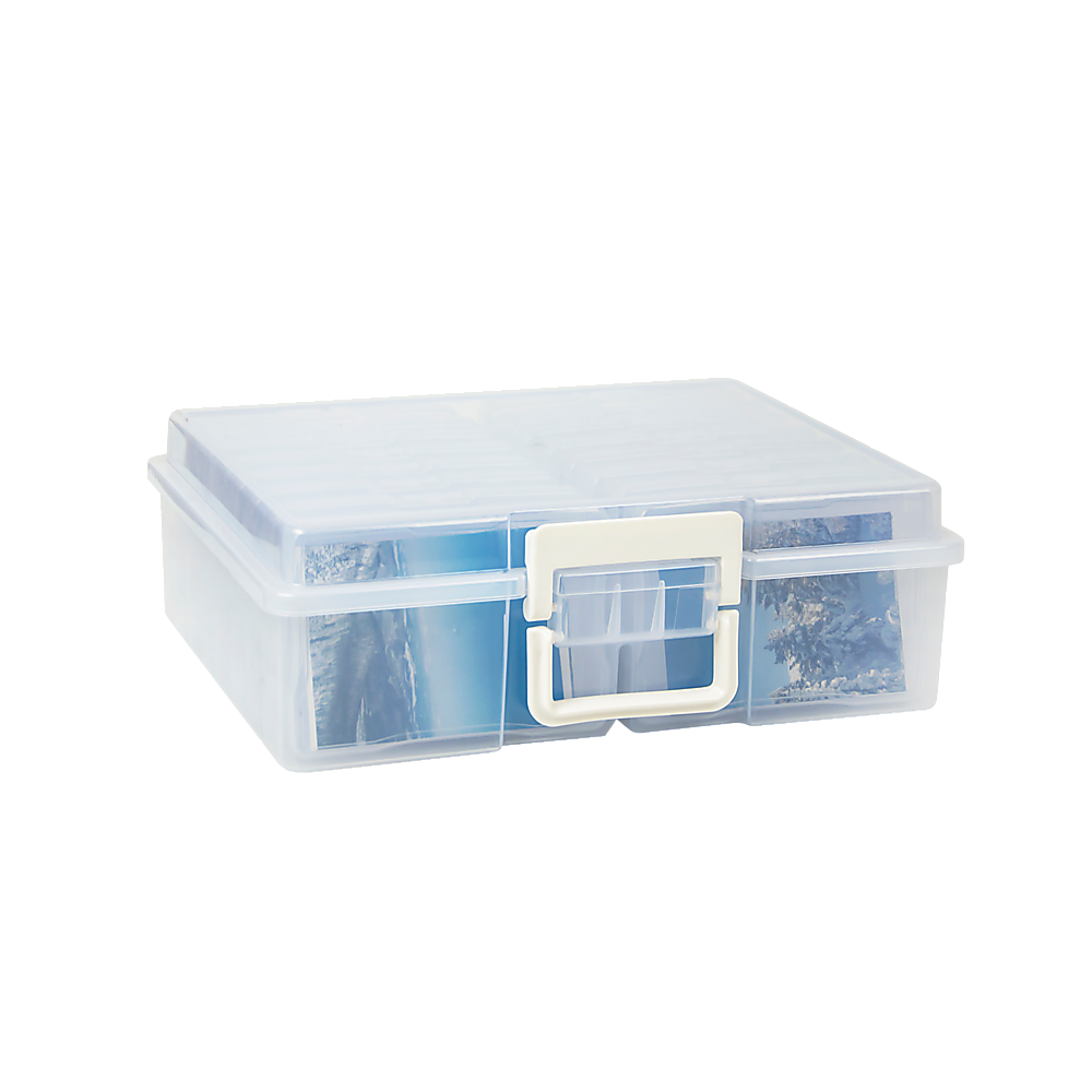 Jumbo Photo Storage Box 1600 4x6 Picture Album Organizer Container Craft Case V63-837201