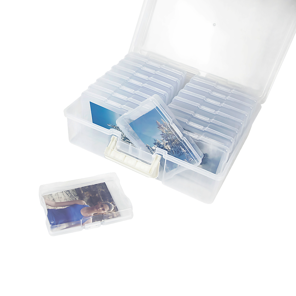 Jumbo Photo Storage Box 1600 4x6 Picture Album Organizer Container Craft Case V63-837201