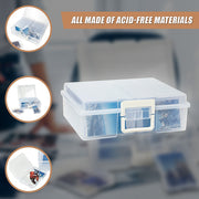 Jumbo Photo Storage Box 1600 4x6 Picture Album Organizer Container Craft Case V63-837201