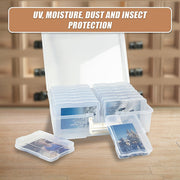 Jumbo Photo Storage Box 1600 4x6 Picture Album Organizer Container Craft Case V63-837201