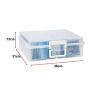 Jumbo Photo Storage Box 1600 4x6 Picture Album Organizer Container Craft Case V63-837201