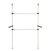 Heavy Duty Adjust Clothes Rail Storage Garment Shelf Hanging Display Stand Rack V63-837221