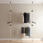 Heavy Duty Adjust Clothes Rail Storage Garment Shelf Hanging Display Stand Rack V63-837221