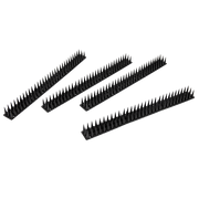 12pc Bird Spikes Human Cat Possum Mouse Pest Control Spiked Fence Wall Deterrent V63-837291