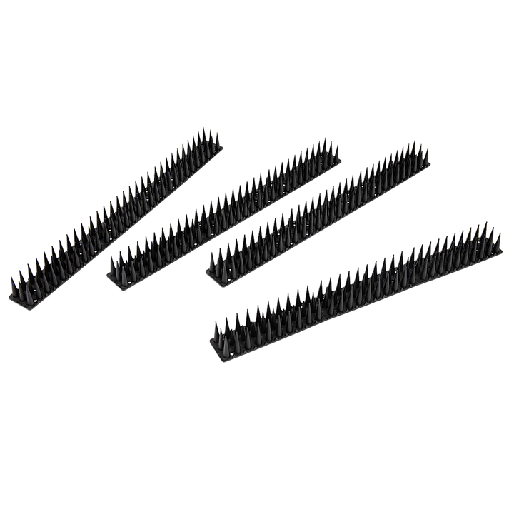 12pc Bird Spikes Human Cat Possum Mouse Pest Control Spiked Fence Wall Deterrent V63-837291