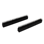 12pc Bird Spikes Human Cat Possum Mouse Pest Control Spiked Fence Wall Deterrent V63-837291