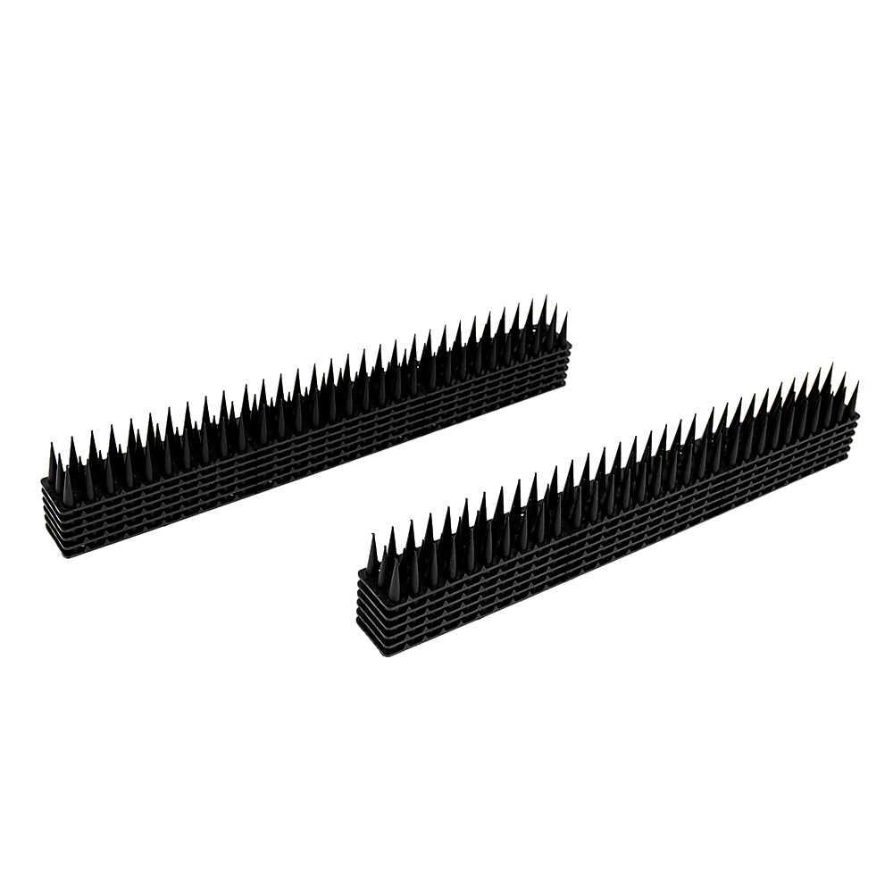 12pc Bird Spikes Human Cat Possum Mouse Pest Control Spiked Fence Wall Deterrent V63-837291