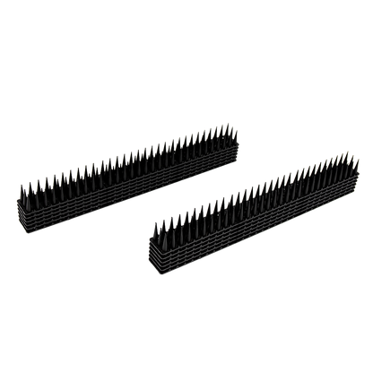 12pc Bird Spikes Human Cat Possum Mouse Pest Control Spiked Fence Wall Deterrent V63-837291