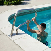 Swimming Pool Hand Rail Step Grab Rail 76.2x55.8cm with Drill Bit V63-837321
