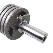 Barbell Collars 2" Olympic Stainless Steel Locks Clips Clamp V63-837331
