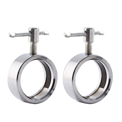 Barbell Collars 2" Olympic Stainless Steel Locks Clips Clamp V63-837331