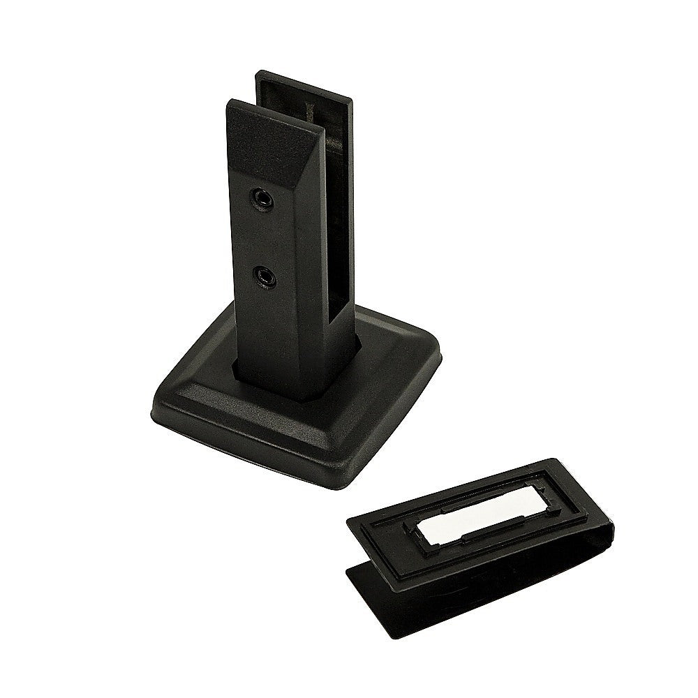 Balustrade Black Glass Clamp 304 Stainless Spigot Pool Fencing Fence V63-837341