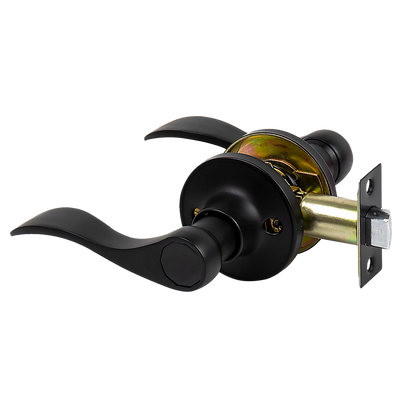 Door Handle Set Lever Passage Function Black V63-837451